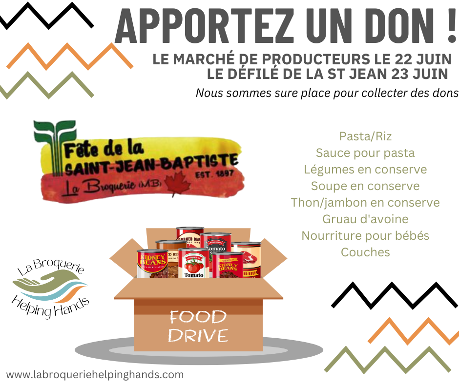 Apportez un don